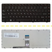 کیبرد لپ تاپ لنوو IdeaPad G470 مشکی-با فریم