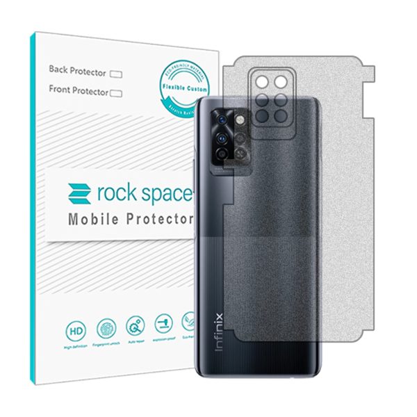 گلس محافظ پشت گوشی اینفینیکس Note 10 Pro مدل نانو هیدروژل مات برند راک اسپیس کد 24360M