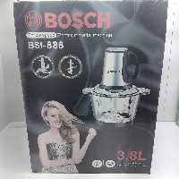 خردکن غذاسازبرقی بوش شیشه پیرکس وغذاساز همه کاره موتور  پرقدرت 3500وات 2سری تیغه 4و6عددی