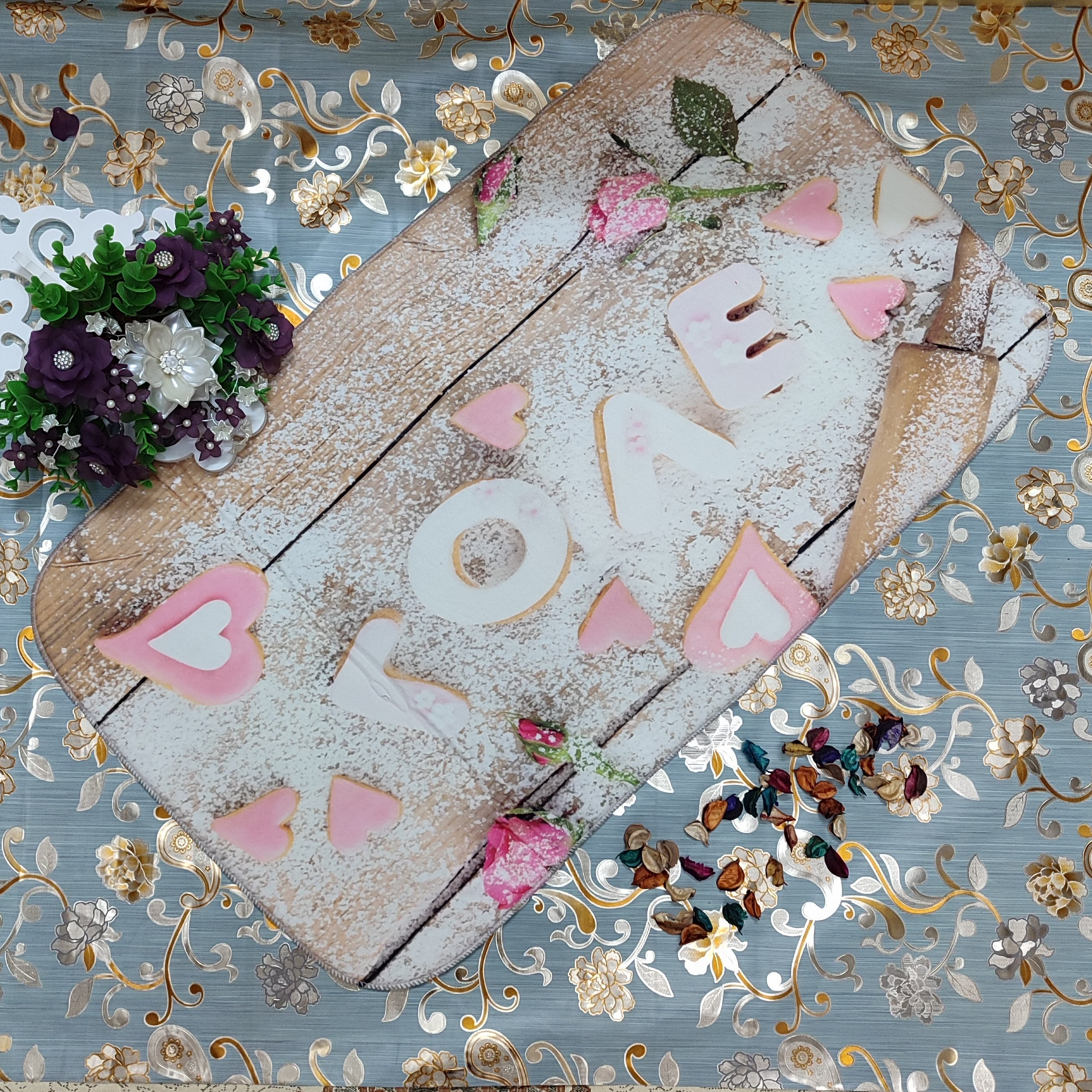 نمگیر جادویی فانتزی میکروفایبر  طرح LOVE