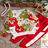 بلوز شلوار اسپرت بچه گانه بلوز شلوار سایز بزرگ ( 50 و 55و 60 ) ارسال رایگان