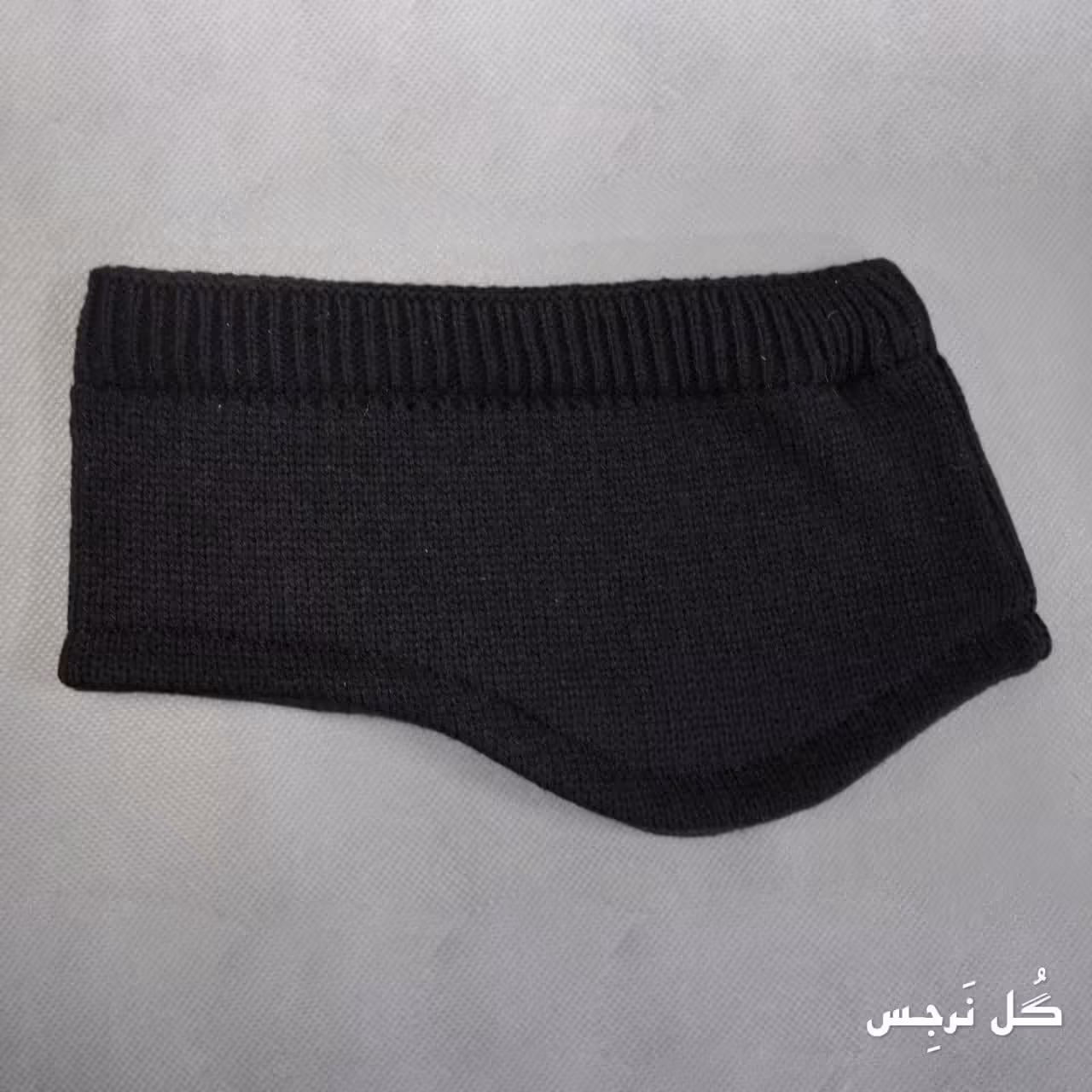 هد بند بافتنی مردانه بسیار گرم رنگ مشکی فری سایز 