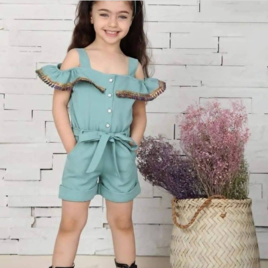 بیلر دخترانه به همراه تل بسیار شیک و جذاب