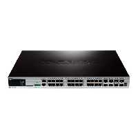 سوئیچ 28 پورت PoE دی لینک DGS-3620-28PC