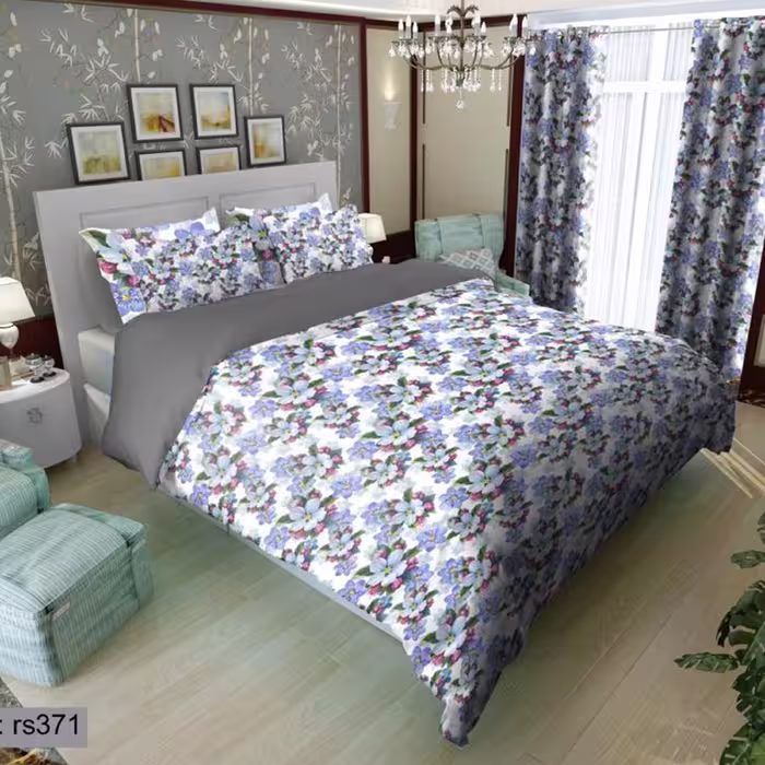 سرویس روتختی 1 نفره تنسل چاپی برندترک لند (Turk Land)  کد rs 371