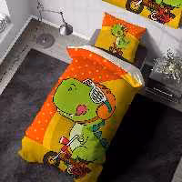 روتختی سه بعدی طرح دایناسوری با زمینه خال خالی WA-2128-S