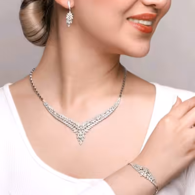 سرویس نقره زنانه E29