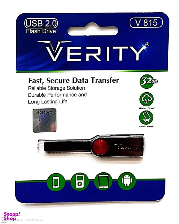 فلش مموری وریتی (Verity) مدل V815 ظرفیت 32 گیگابایت