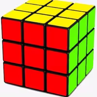 مکعب روبیک در سه رنگ