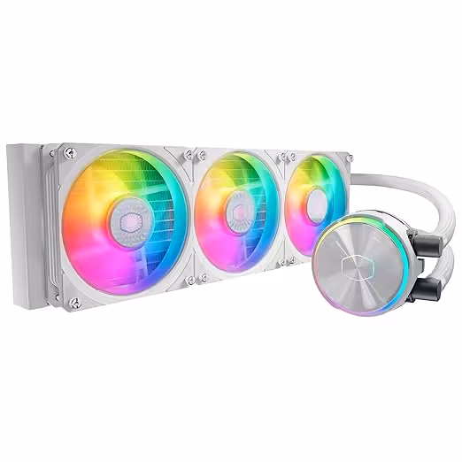 فن خنک کننده پردازنده Cooler Master MasterLiquid PL360 FLUX White