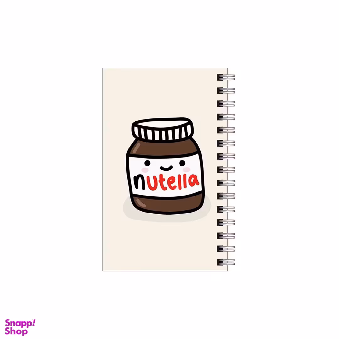 دفترچه یادداشت 60 برگ مدل to do list طرح نوتلای خوشحال کد 2167160