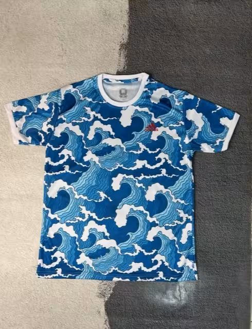 تیشرت اسپرت آدیداس طرح موج