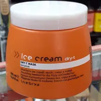 اینبریا ماسک مو آبرسان مخصوص موهای خشک درای تی آیس کریم حجم 500 میل