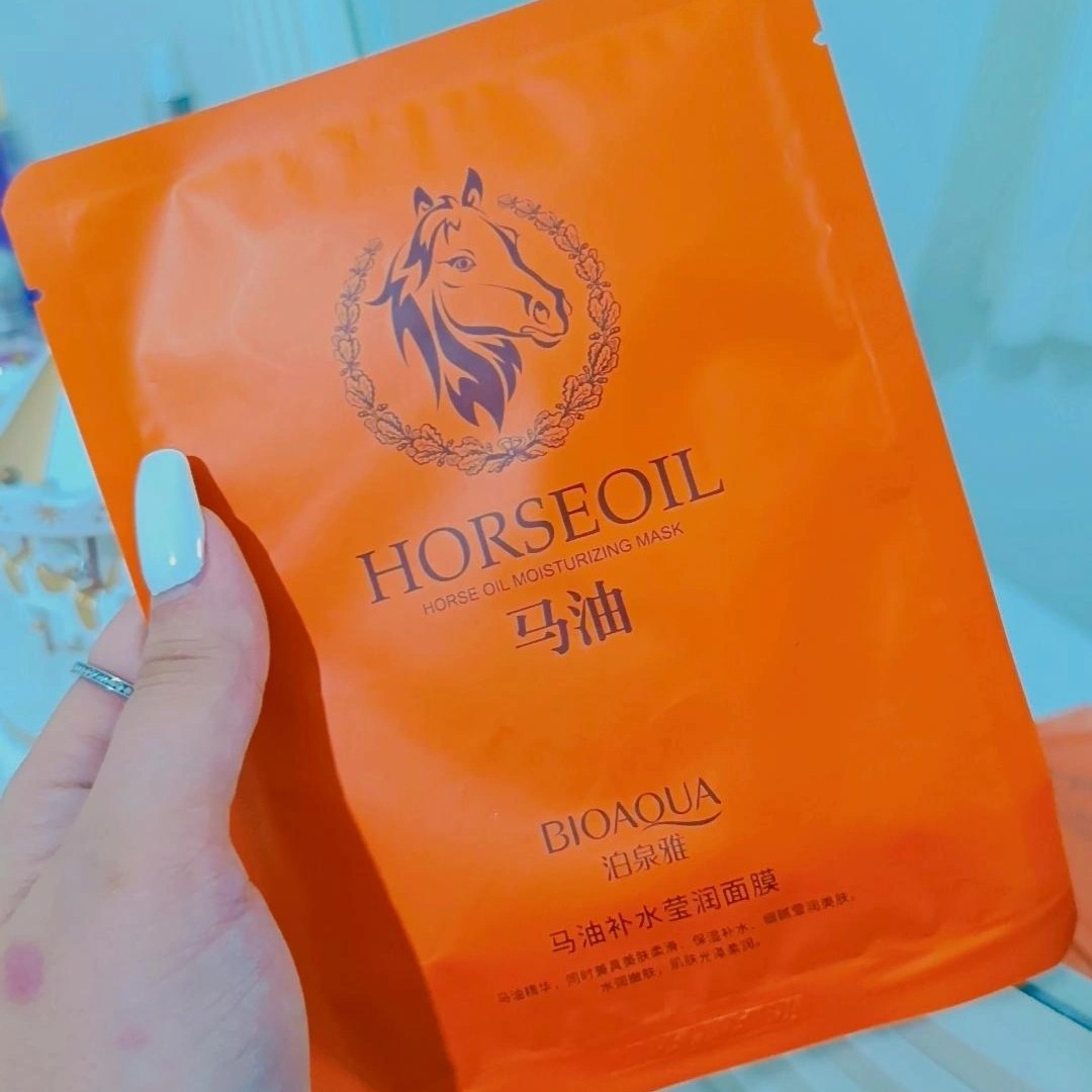 ماسک ورقه ای روغن اسب 