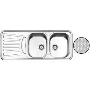 سینک استیل البرز مدل R-725 توکار آجدار  مدل