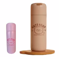 فلاسک استیل 500 میلی لیتر مدل Cute bear