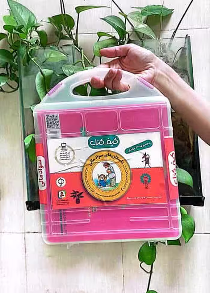 کیف کتاب آموزش سواد مالی به کودکان (سطح یک:پیش دبستانی و دوره ی اول دبستان)،(22جلدی)