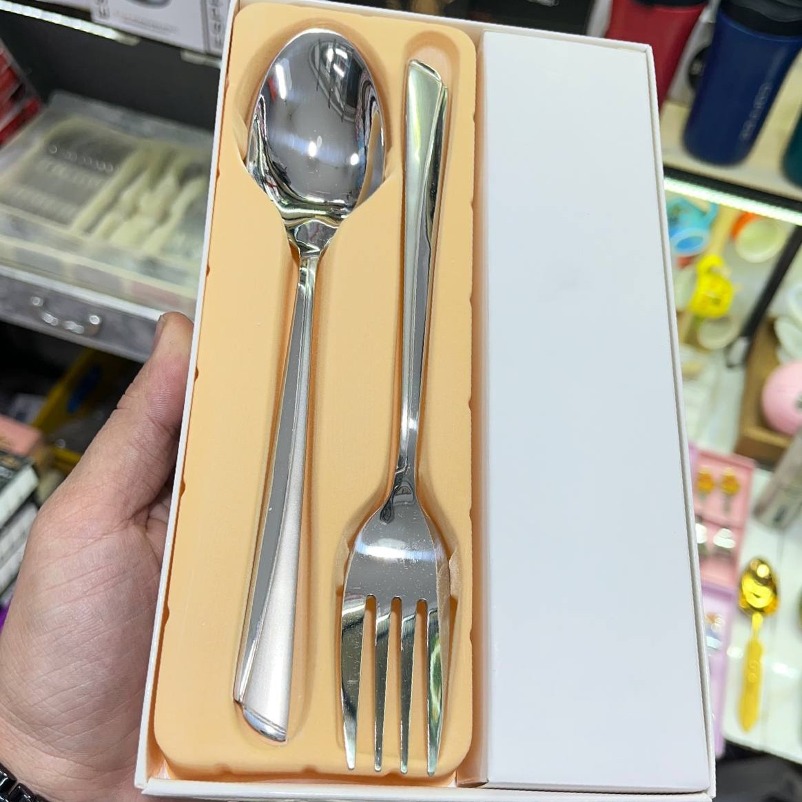  قاشق و چنگال غذاخوری 12 پارچه یونیک ضخیم ترین نمونه بازار