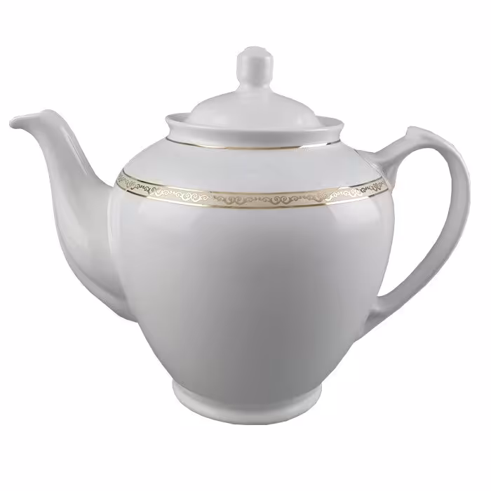 قوری بزرگ هیئتی هدیه طلایی چینی زرین درجه عالی