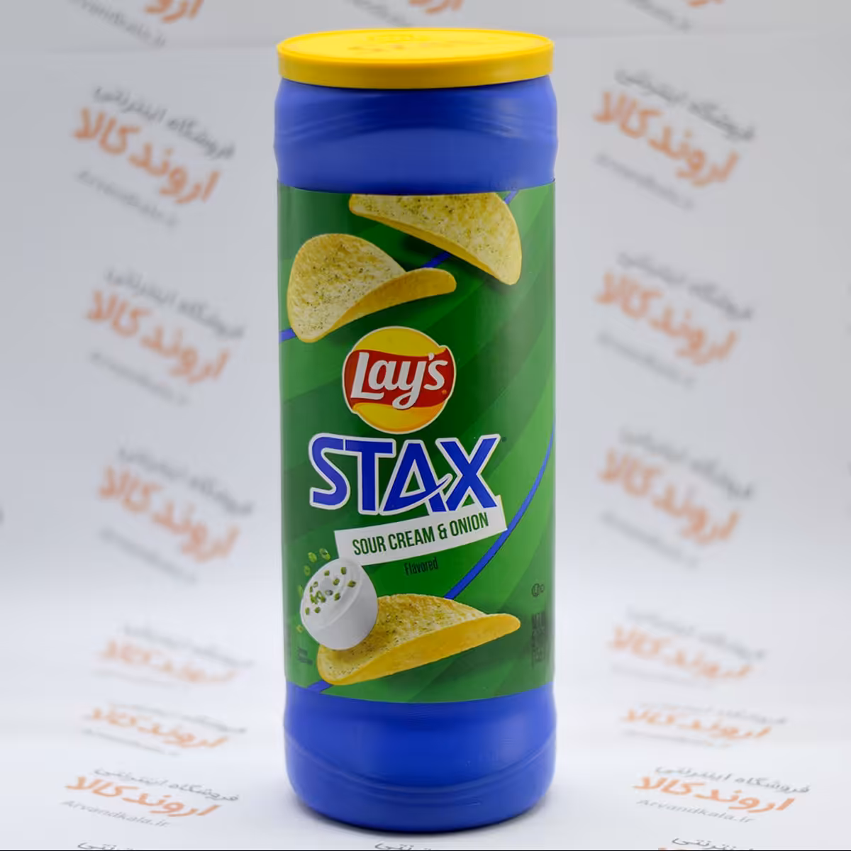 چیپس لیز Lays Stax مدل Sour Cream and Onion