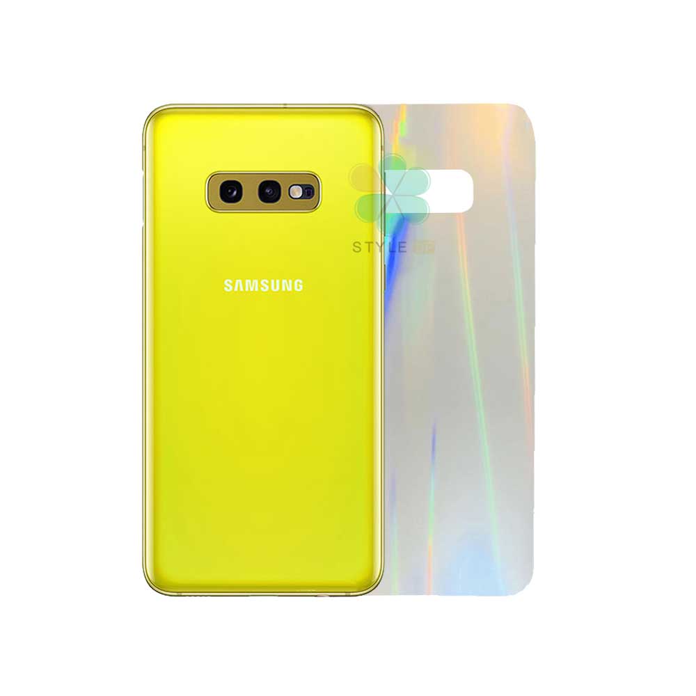 برچسب نانو پشت گوشی ‌‌‌سامسونگ Galaxy S10e مدل رنگین کمان
