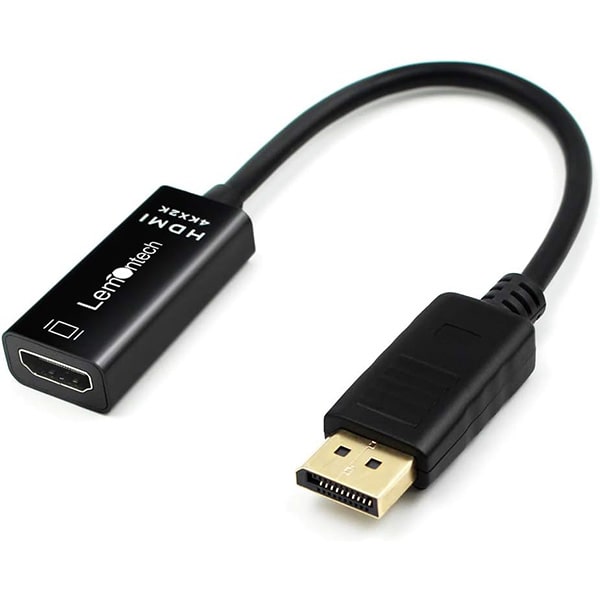 مبدل DisplayPort به HDMI لمونتک مدل 4k*2K