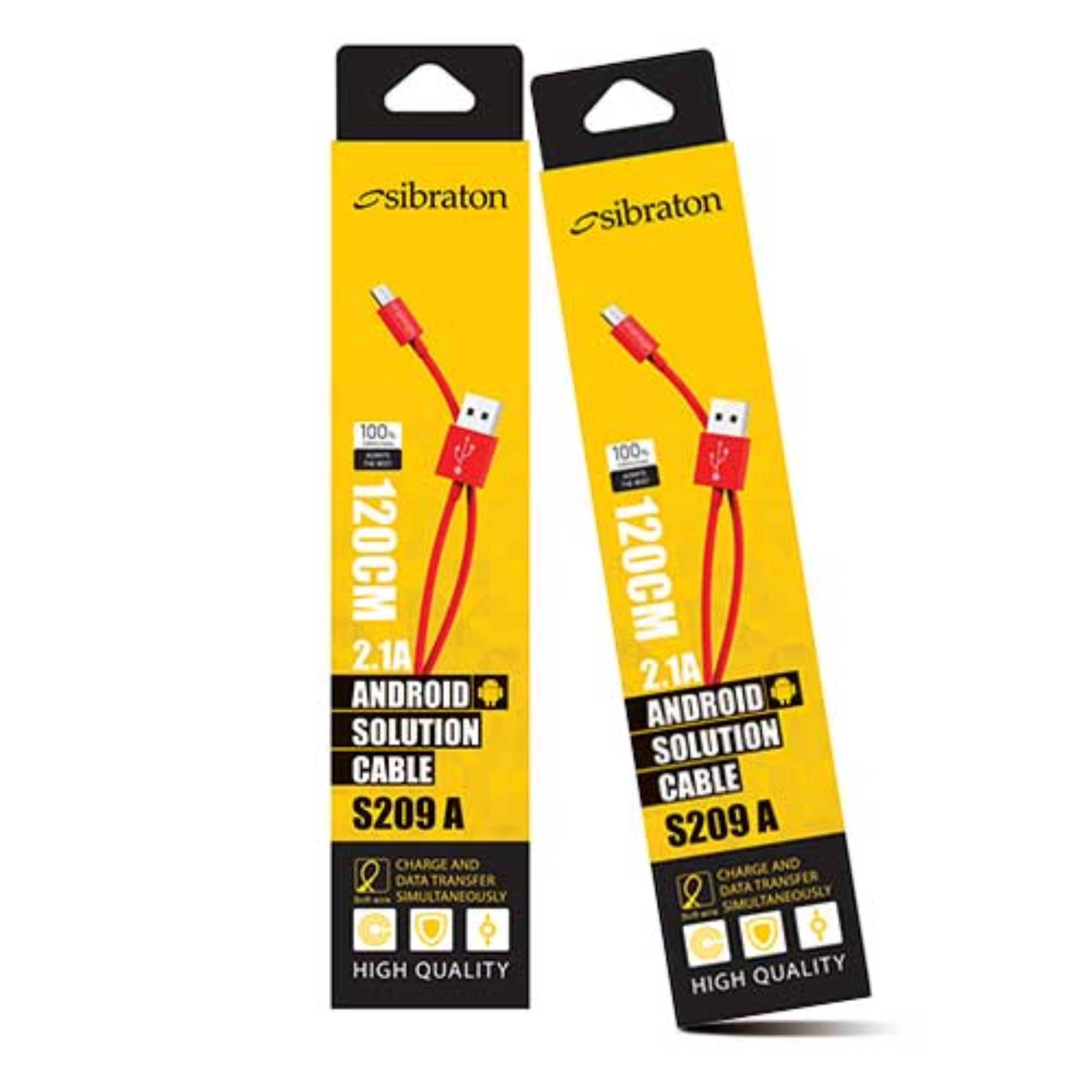 کابل شارژ اندروید Sibraton مدل S209 A