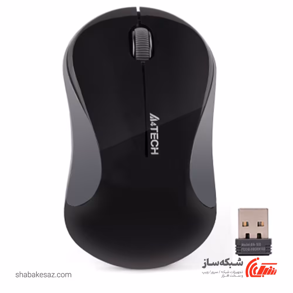 قیمت و خرید ماوس ای فورتک بی سیم A4tech G3-270NS - شبکه ساز