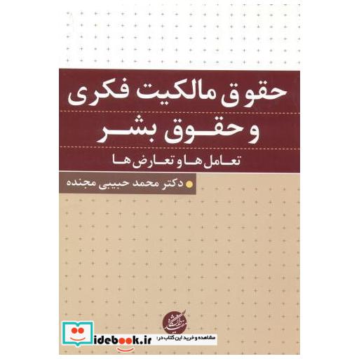 کتاب حقوق مالکیت فکری و حقوق بشر