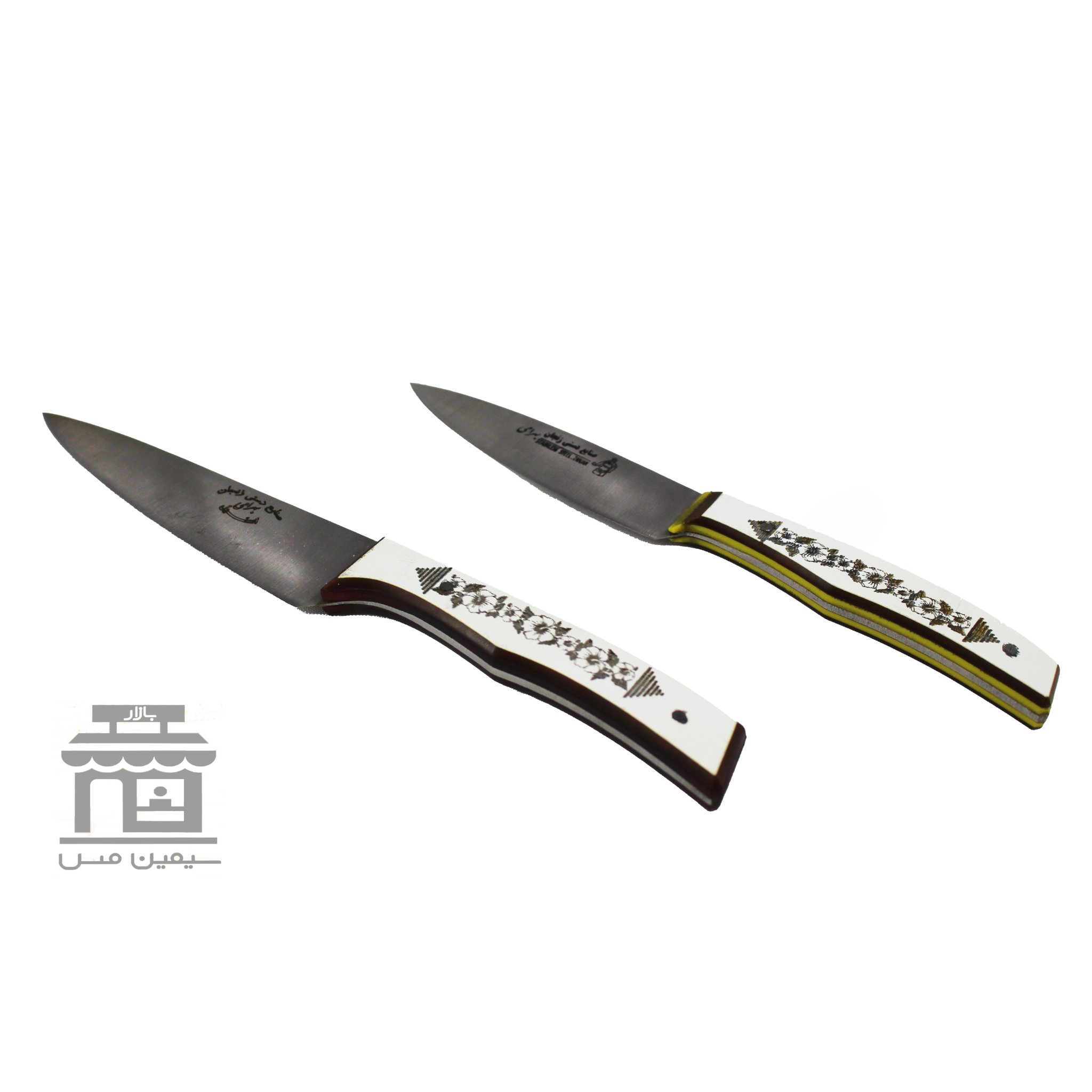 ست چاقو جهیزیه زنجان سیمین مس