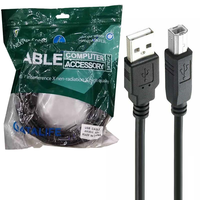 کابل 10 متری پرینتر دیتالایف Datalife