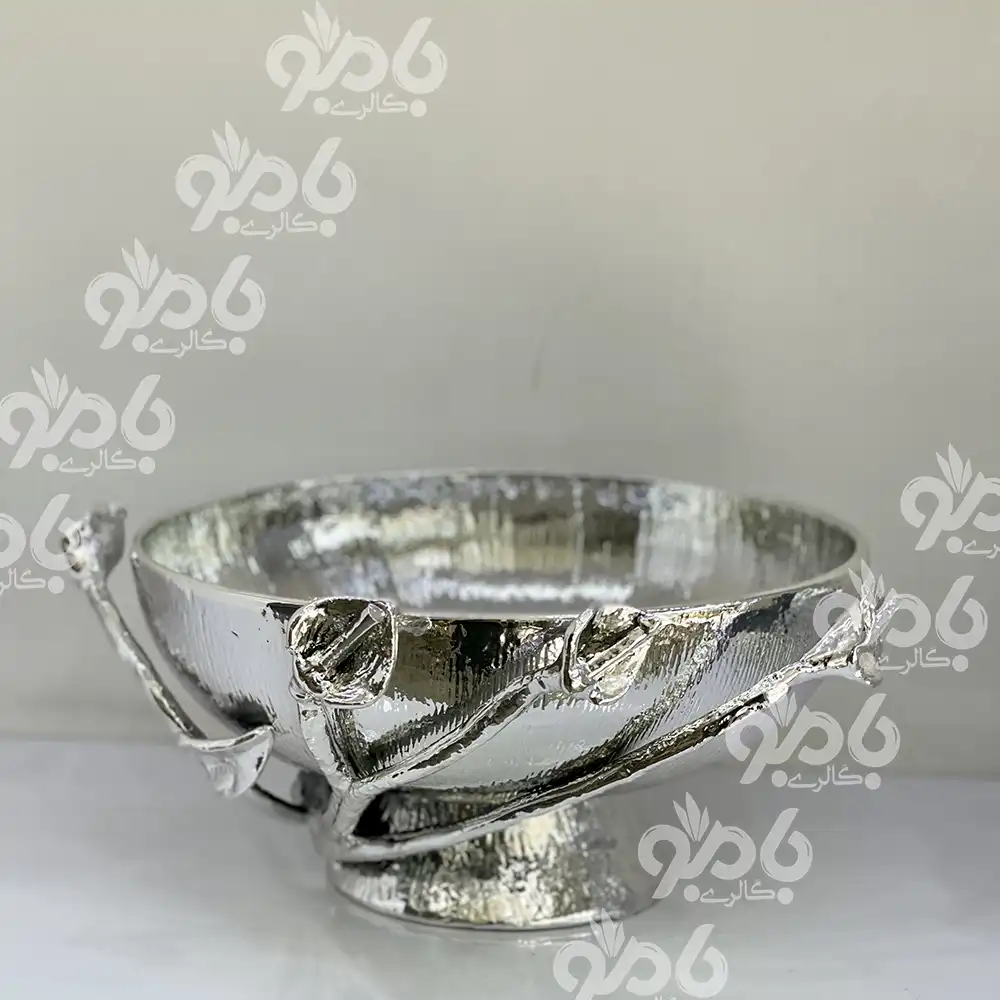 آجیل خوری آلومینیوم لیلیوم 290/407 سیلور