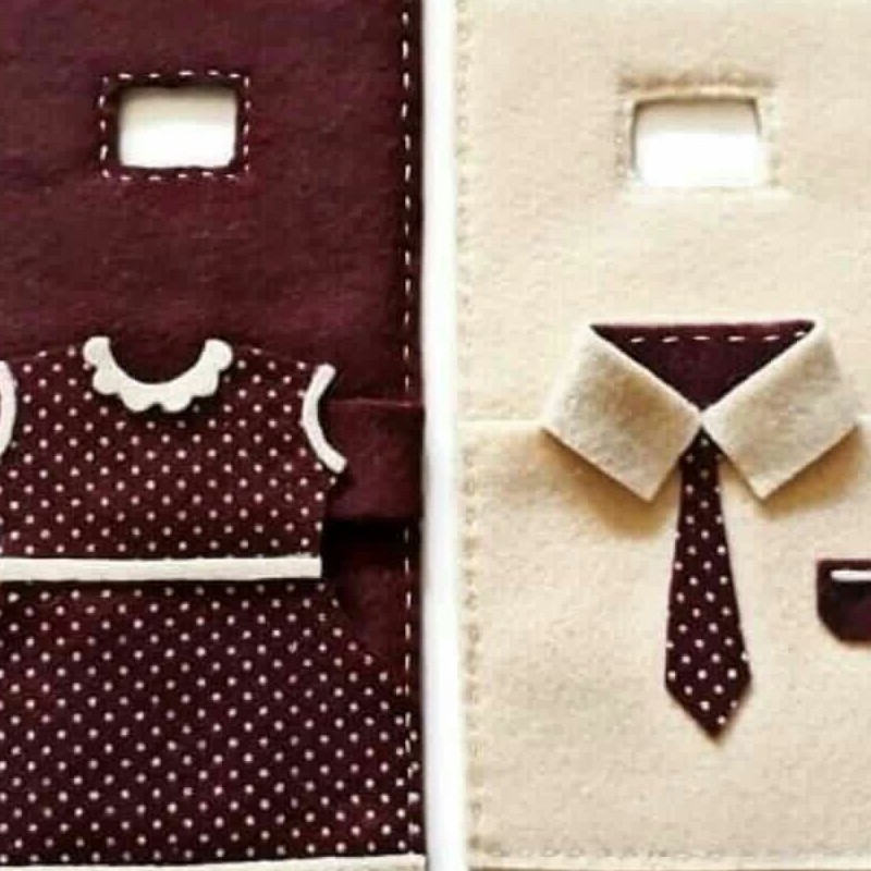 جا شارژ  موبایلی از جنس نمد