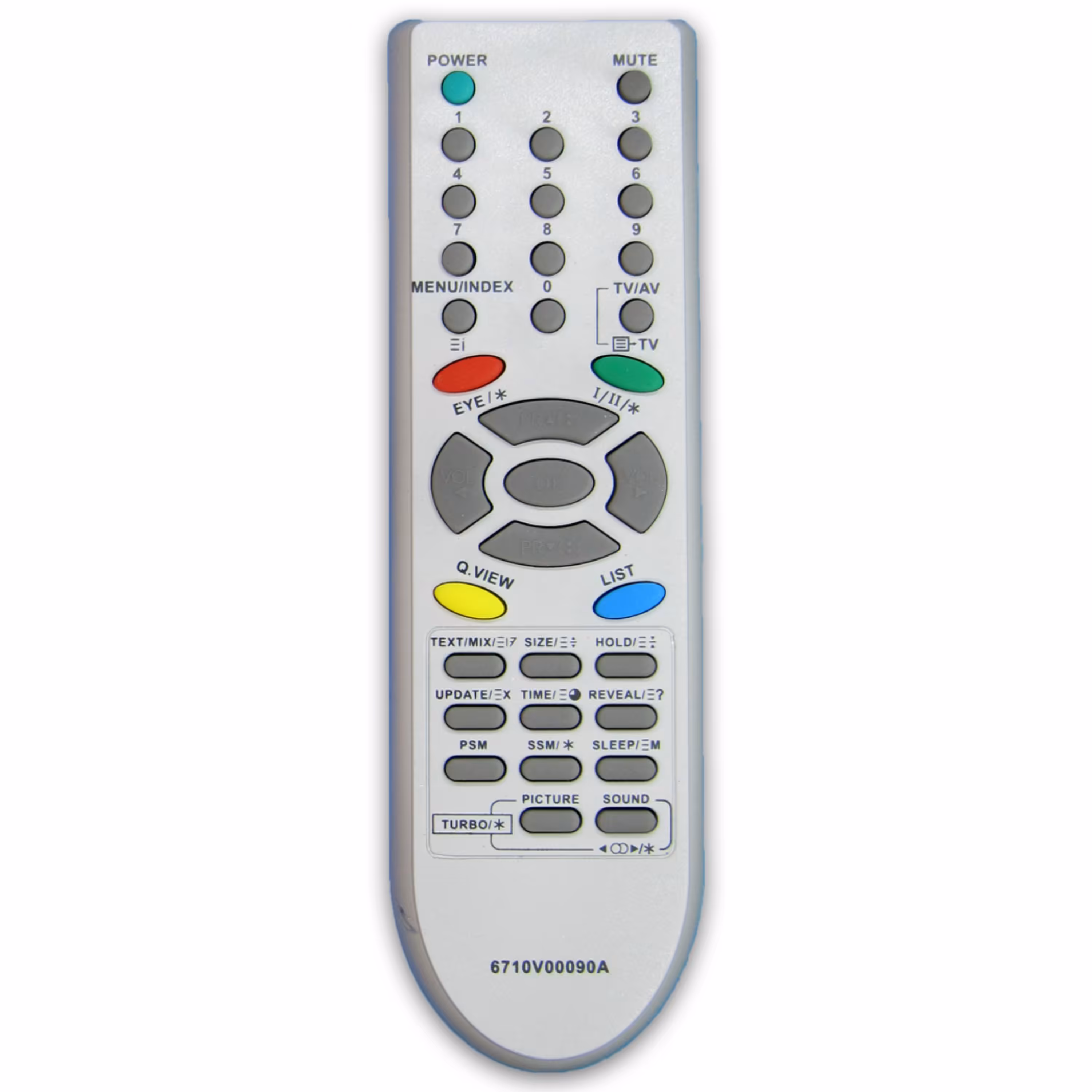 کنترل تلویزیون ال جی مدل 6710V0090A