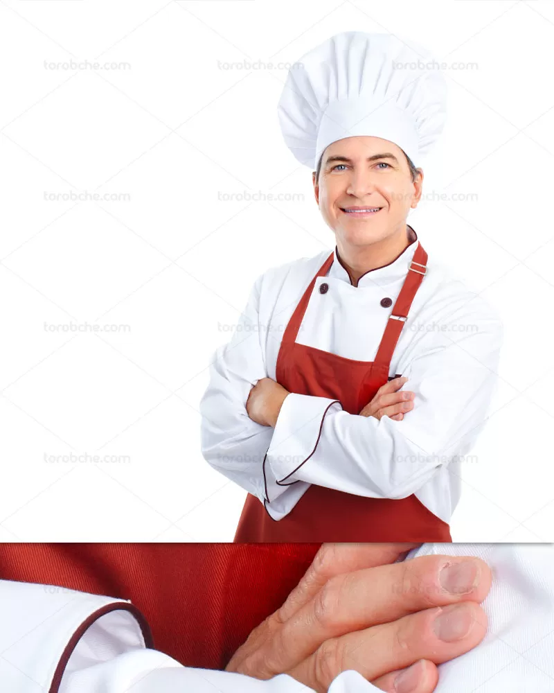 عکس مرد سرآشپز با کیفیت | گرافیک با طعم تربچه