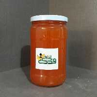 مربای هویج ممتاز فدک (ظرف شیشه ای)