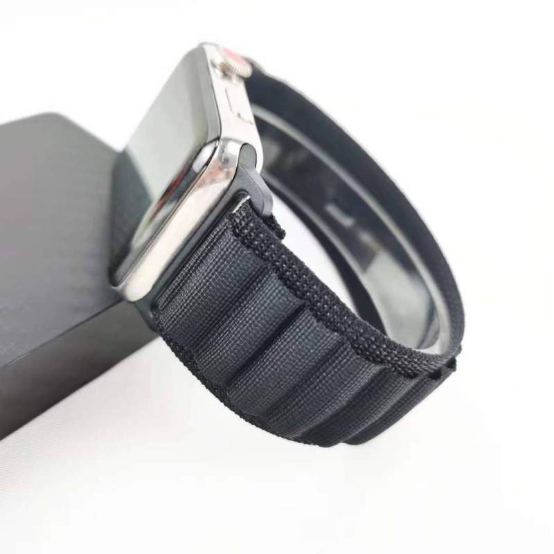 بند مدل Alpine Loop مناسب برای اپل واچ 45Ultra میلی متری رنگ مشکی