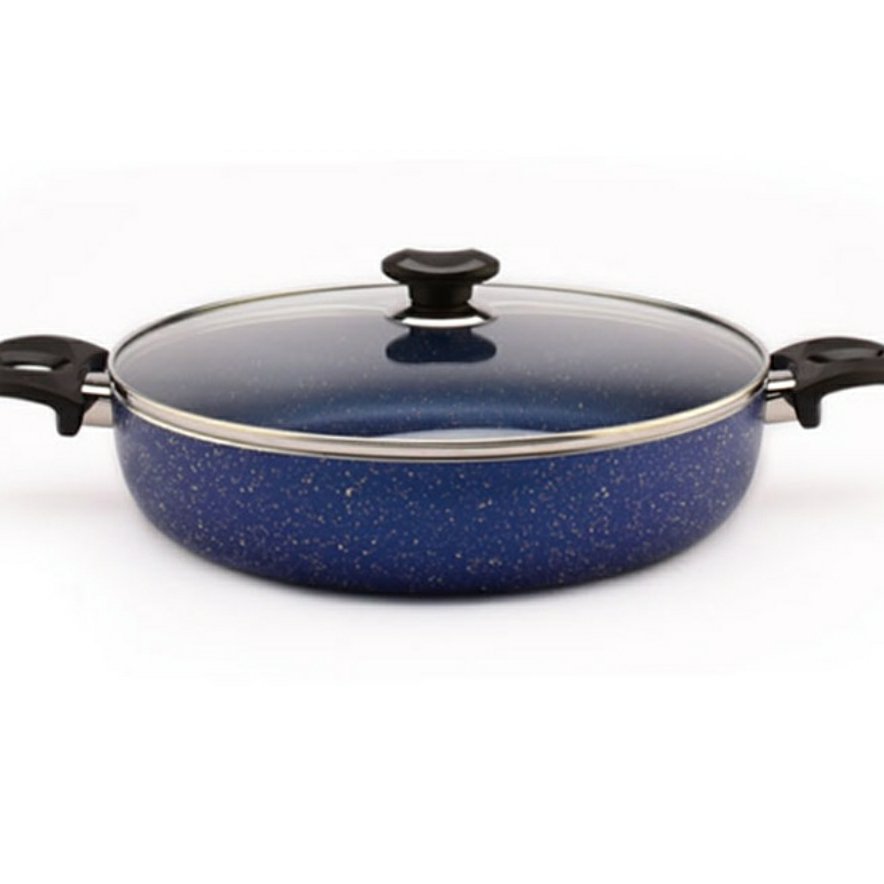 تابه گرانیت دودسته زرساب مدل ویولت سایز28