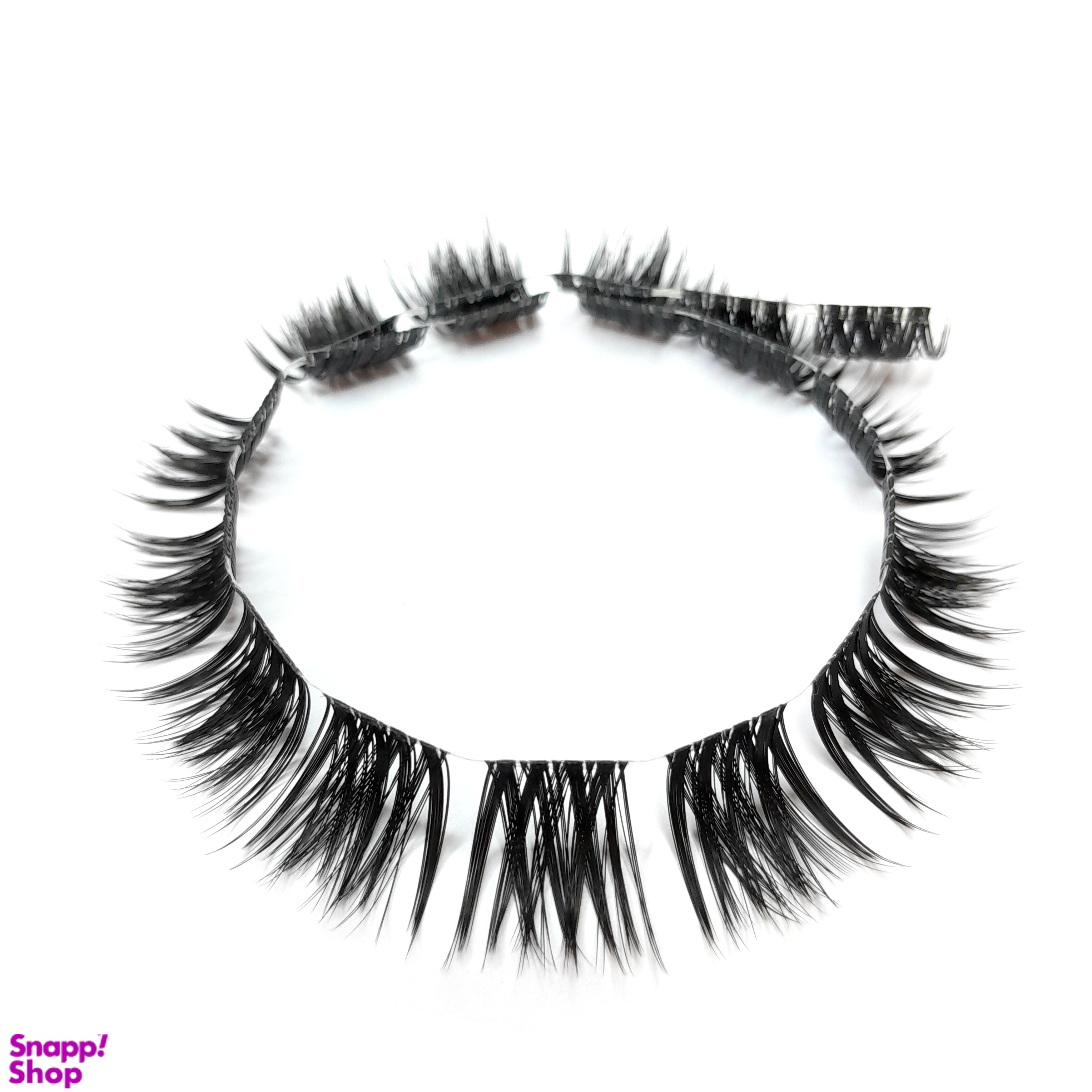 مژه مصنوعی ریسه ای مدل فیشر دوبل کد ab34 سایز 12