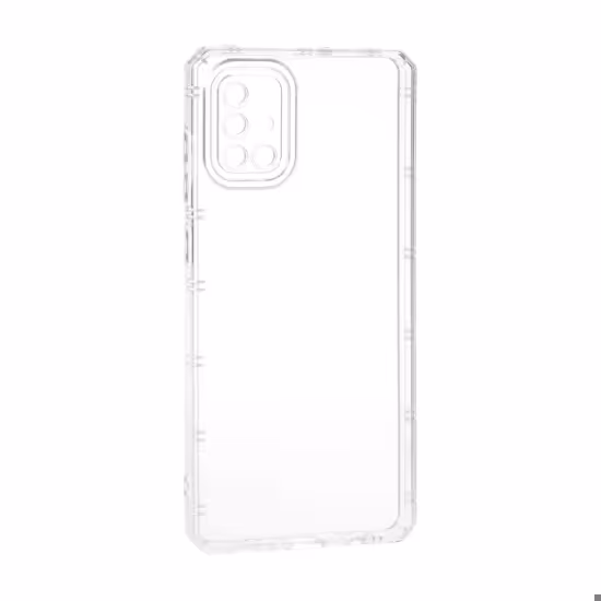 قاب گوشی شفاف محافظ لنزدار برای Samsung A71-4G