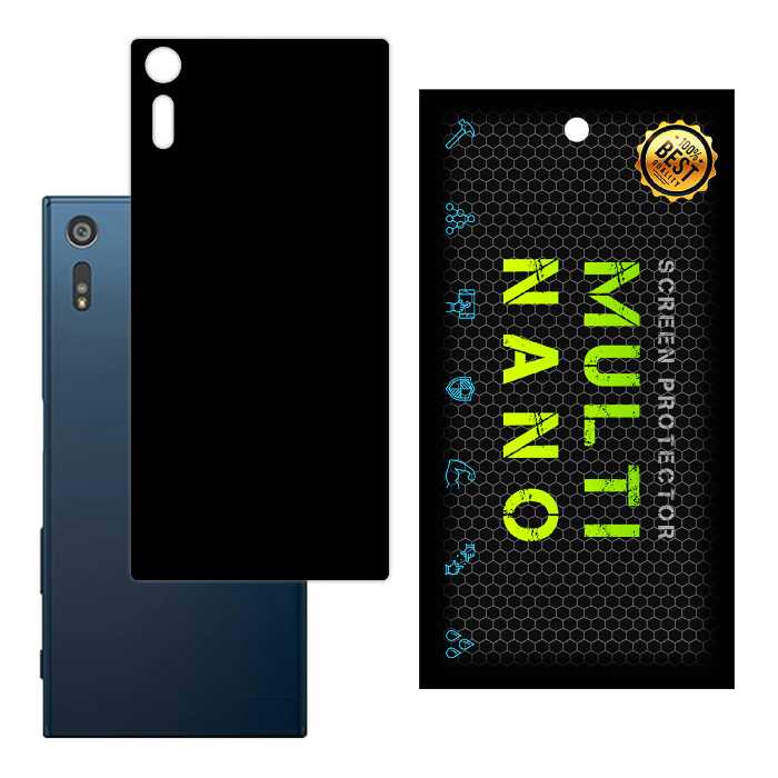 برچسب پوششی MultiNano مدل X-F1M-Black برای پشت  مویایل  سونی XZ