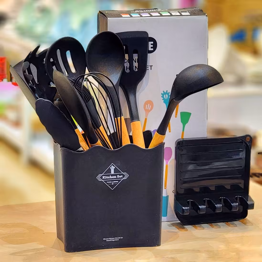  

✅ کفگیر ملاقه 13پارچه سیلیکونی دسته چوب 

🔺ساخت چین🇨🇳
🔺کیفیت فوق العاده بی نظیر
🔺 دارای است