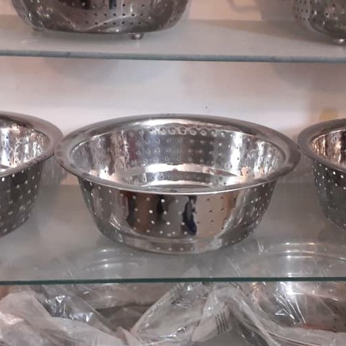 سبد استیل سایز4، 429g، ارتفاع9، قطر 29cm