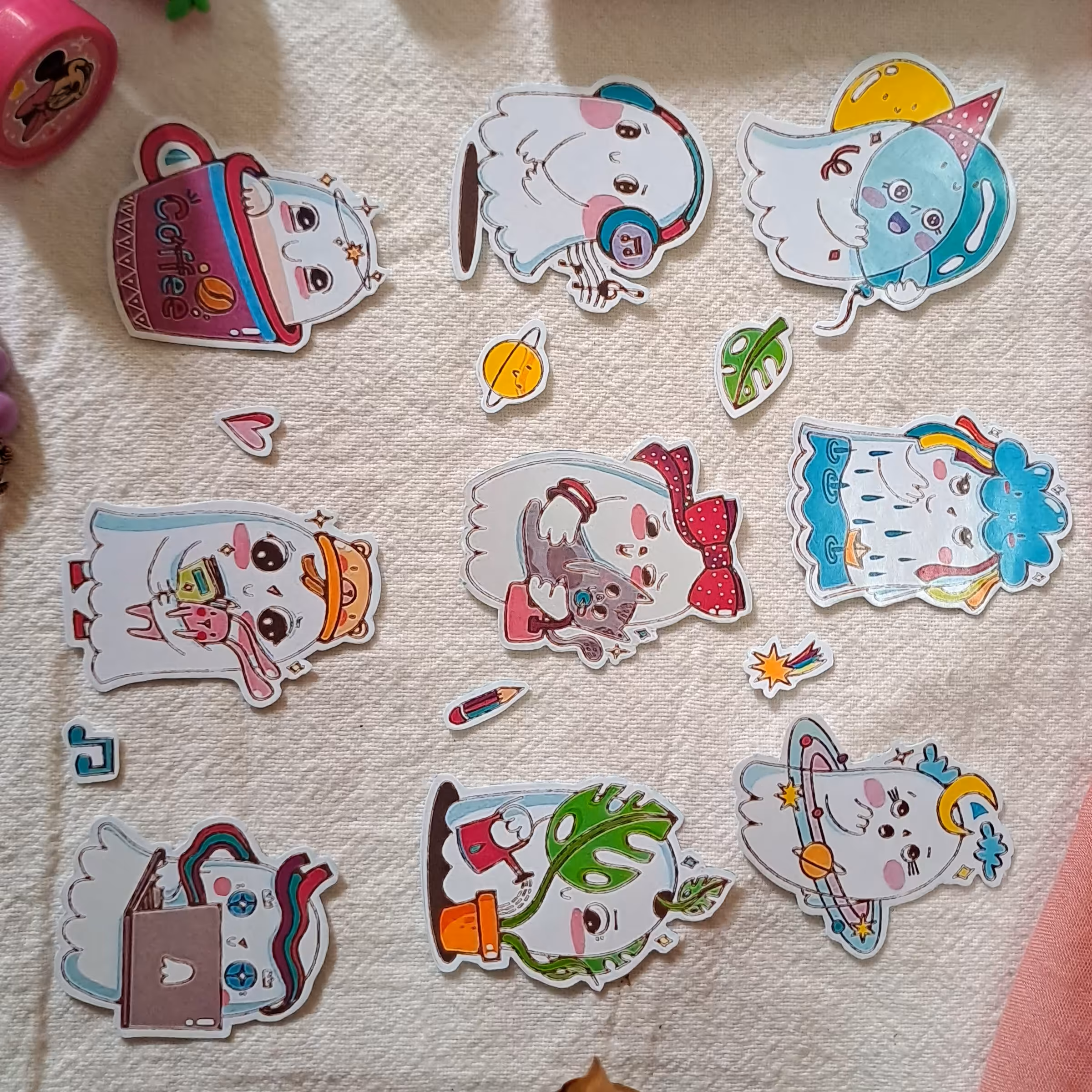 پک 15 عددی برچسب روح(1)