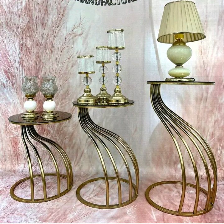 میز عسلی گیسو سه سایز زیر قیمت ارسال به صورت پس کرایه