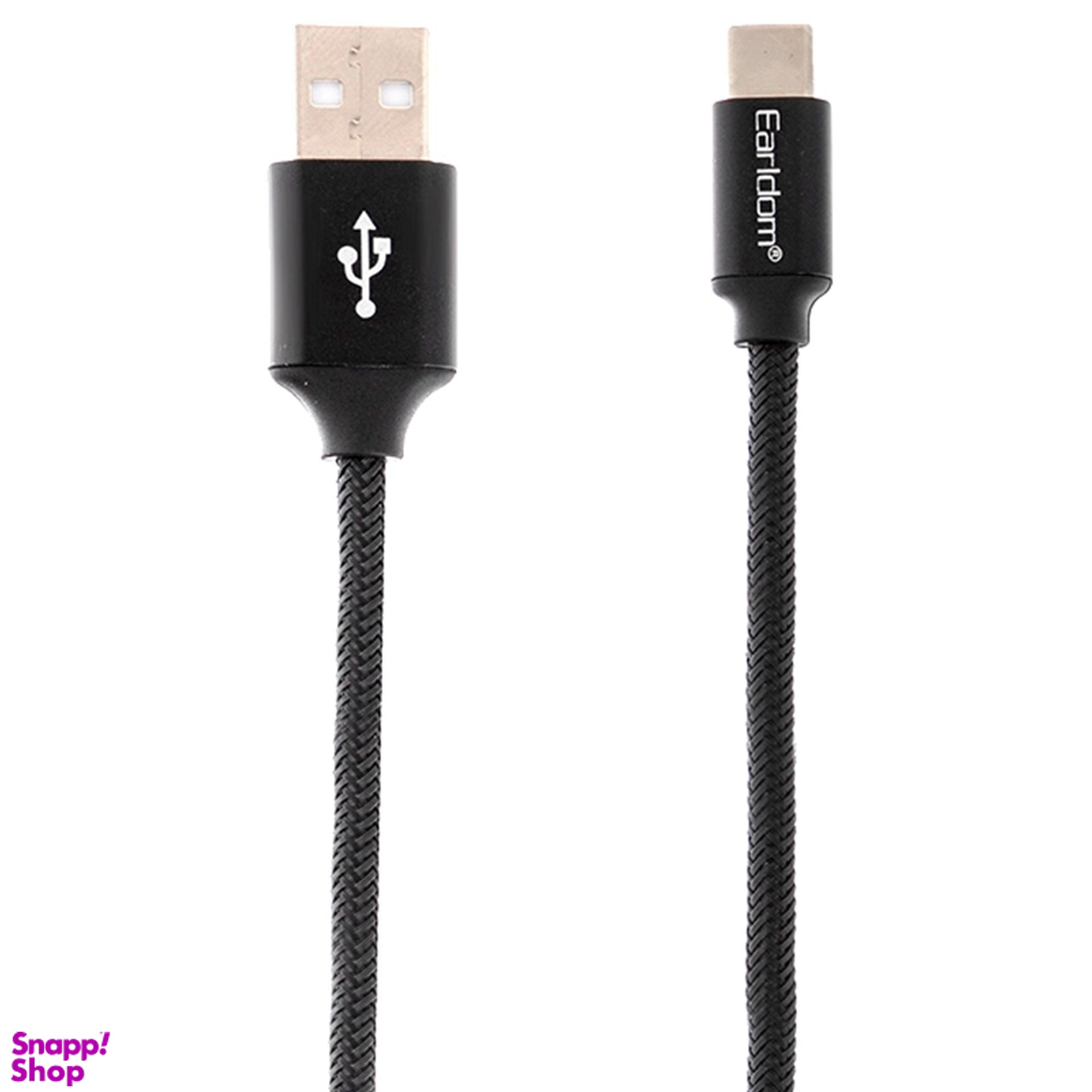 کابل تبدیل USB به USB-C ارلدوم (Earldom) مدل Ec-013C به طول 30cm
