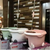سطل و تی زمین شوی همارا مدل چرخشی و پدال دار