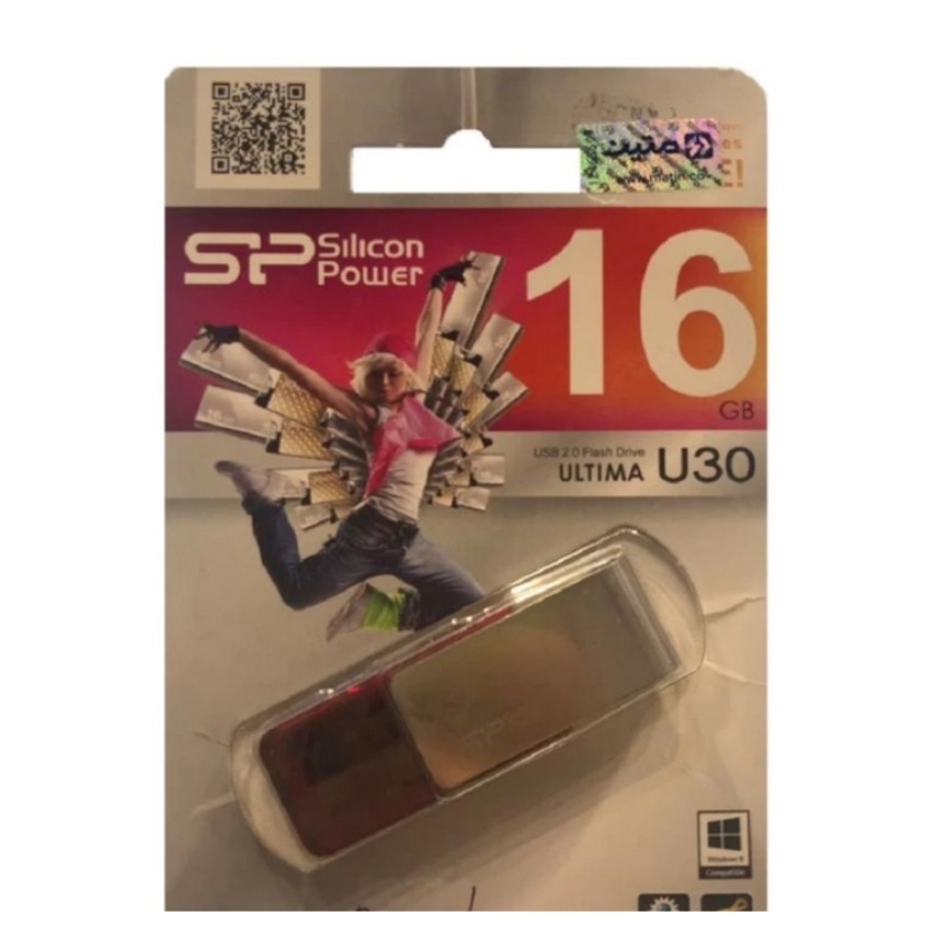 فلش مموری سیلیکون پاور  16 گیگ مدل Ultima U30