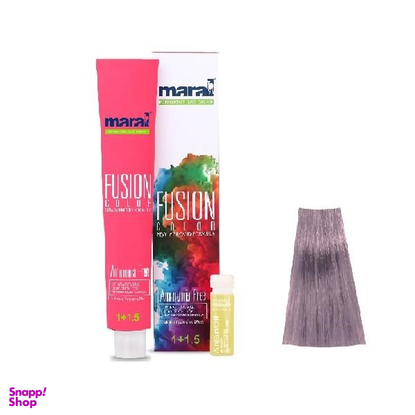 رنگ مو مارال (Maral) مدل Fusion Color شماره 7.109 رنگ یاس بنفش حجم 100 میلیلیتر