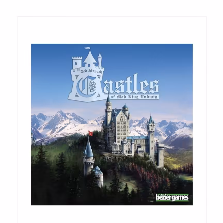 بازی رومیزی یا بردگیم قلعه های شاه لودویگ دیوانه (Castles of Mad King Ludwig)